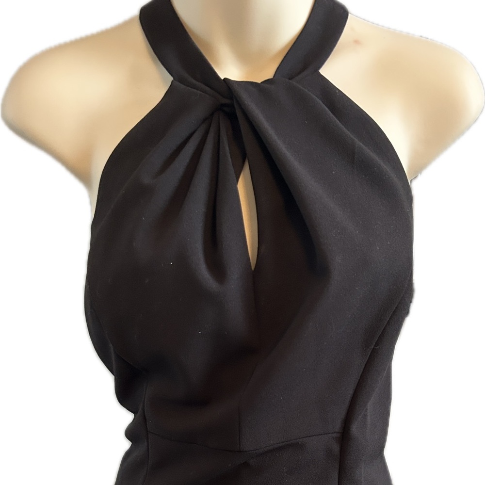 Melanie Lyne - Julia Jordan Black Strapless Dress
